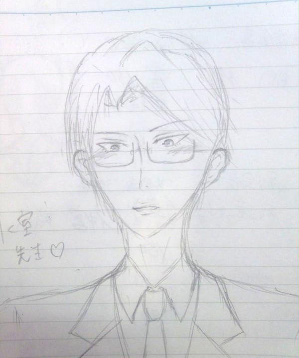 落書き氷室先生