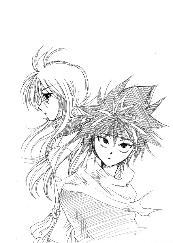 飛影＆蔵馬