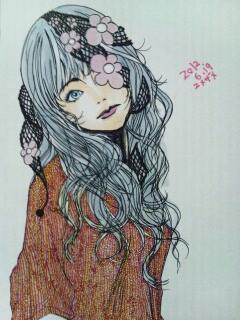 下書き無しお絵描き♪