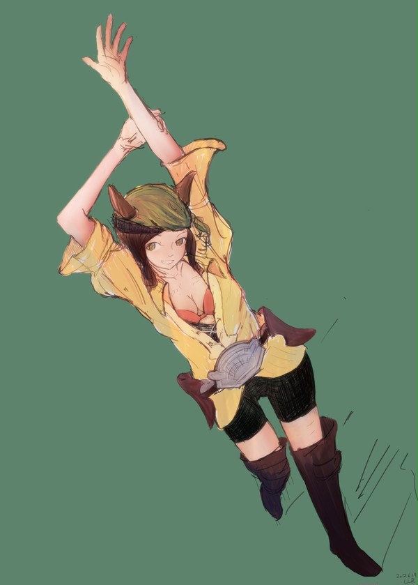ミコッテぽいラフ