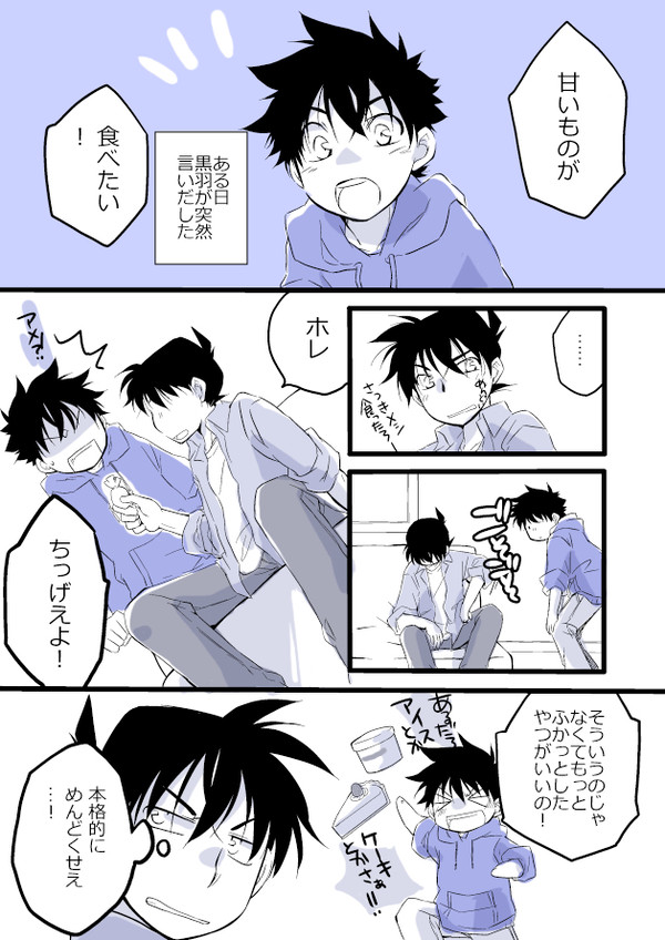 【新快】暇を持て余した探偵と怪盗の休日