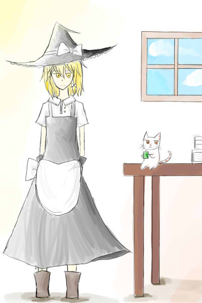 猫と魔法使い