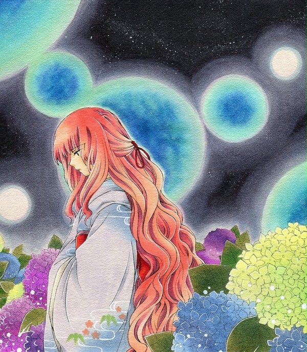紫陽花の君