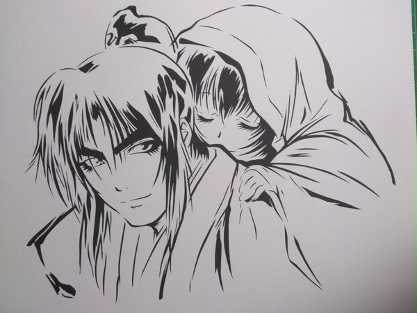 【切り絵】愛する者よ、死に候え。