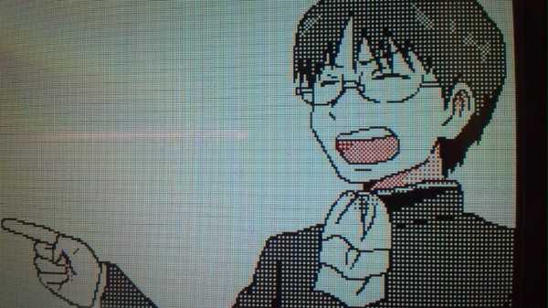 うごくメモ帳で描いた笹原先輩