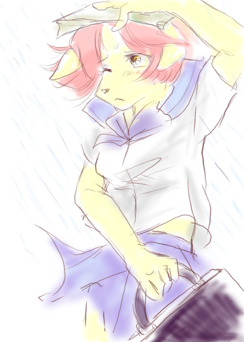 雨《らくがき》