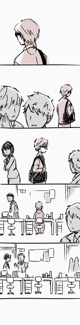 ドラマverで榎本さんの過去とかチーム榎本漫画。
