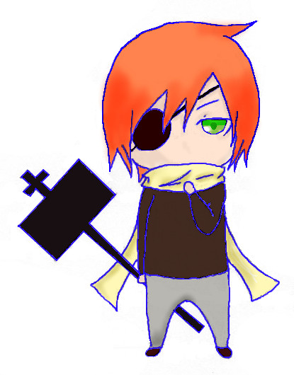 落書き　ラビ