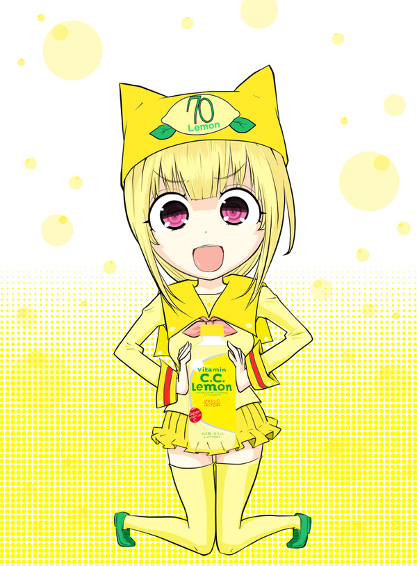 C.C.レモン擬人化イラコン