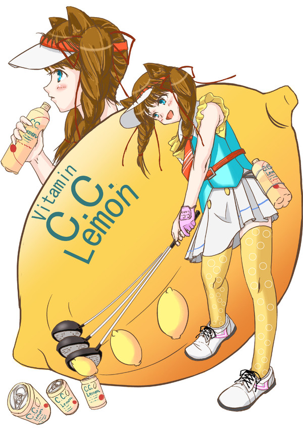 C.C.レモン擬人化イラコン