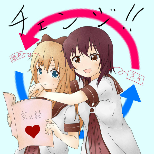 もし京子と結衣の中身が入れ替わったら