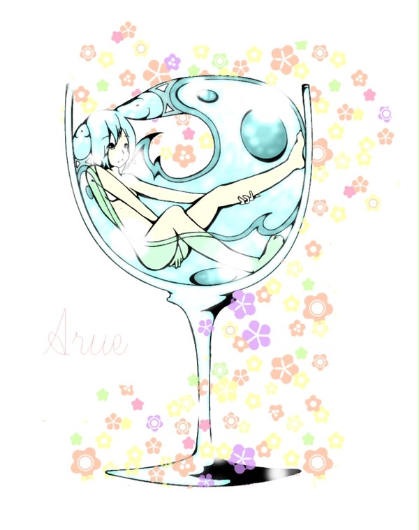 ソーダと花