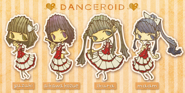 DANCEROIDをまたまた描いてみた