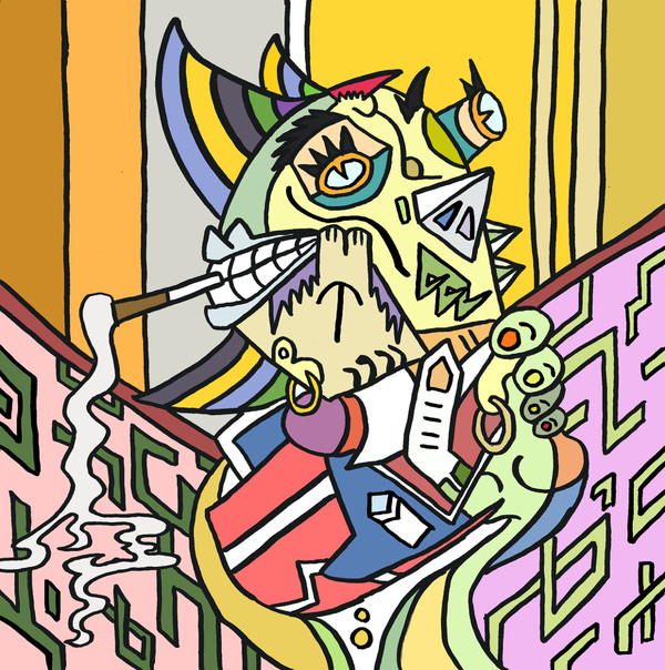 「働く男」