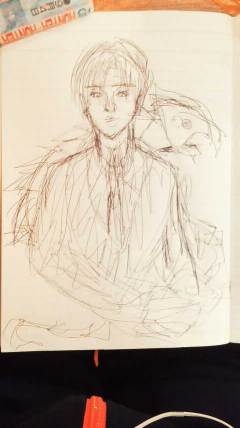 ｸﾛﾛさん下書き