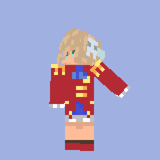minecraftスキン見本 サラ