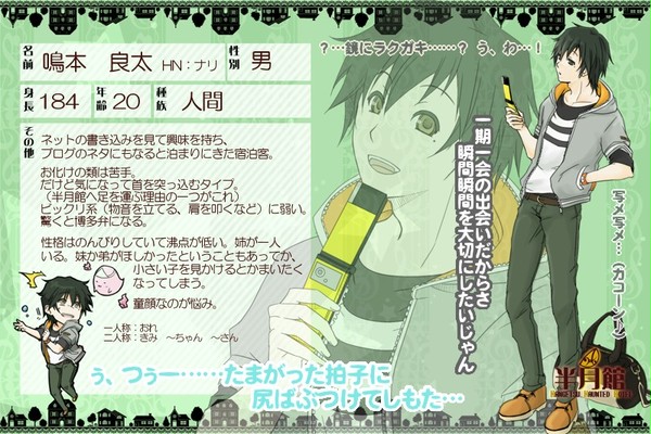 【Ｈ.Ｈ.Ｈ】鳴本　良太【お客様】
