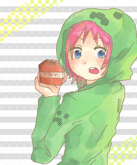クリーパーさん！