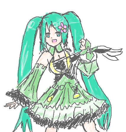 レナ服のミク