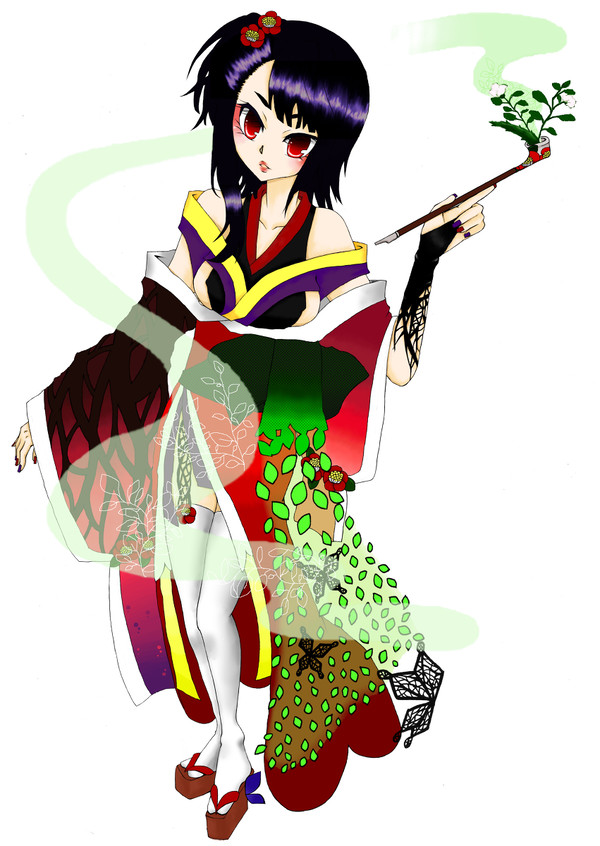 花魁っぽい子