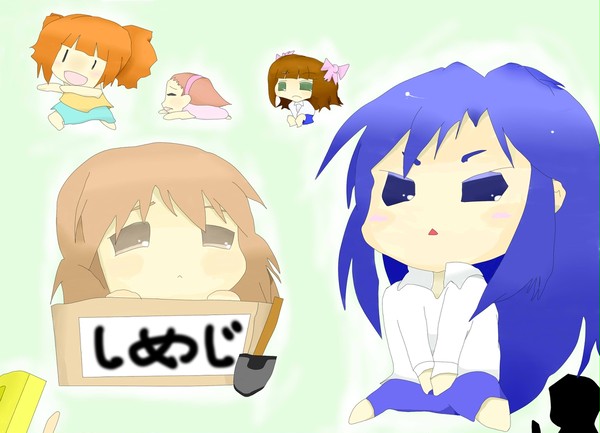ぷちドルたちを集合させてみた