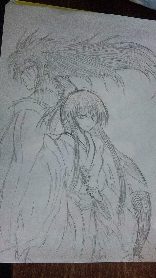 16巻表紙絵描いてみた