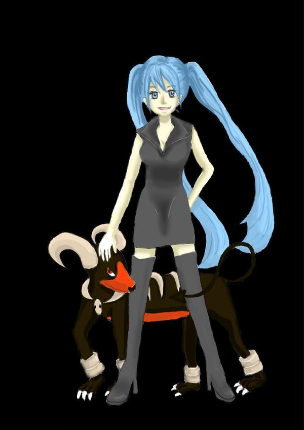 ミクちゃん×ヘルガー