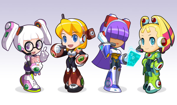 ROCKMAN ONLINE Illustration