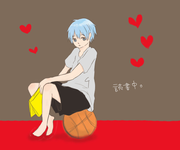読書中。