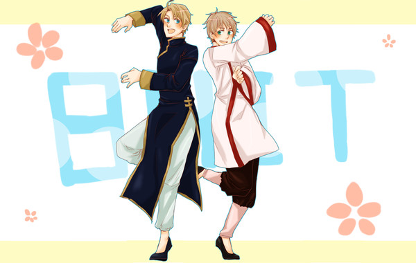 【APH】わん、つー、すりー、ふぉー!【三次創作】