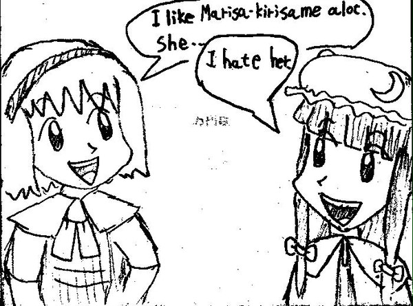 アリスとパチェの会話