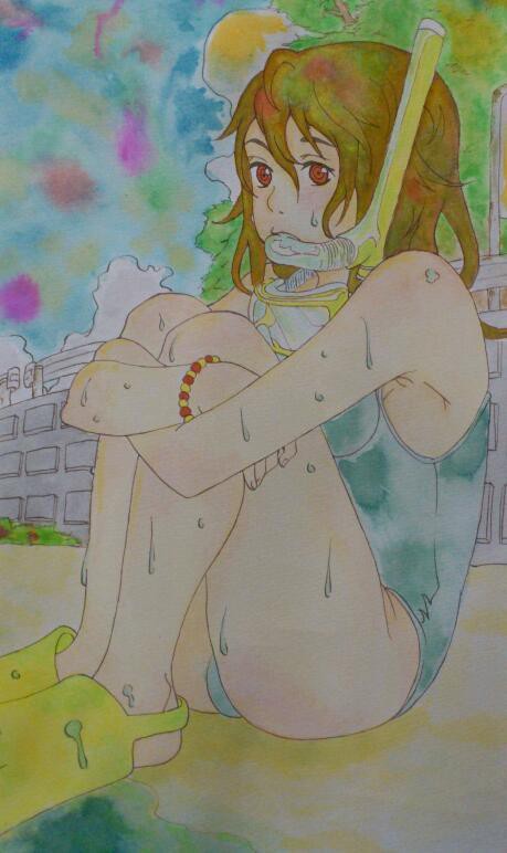 水着女の子