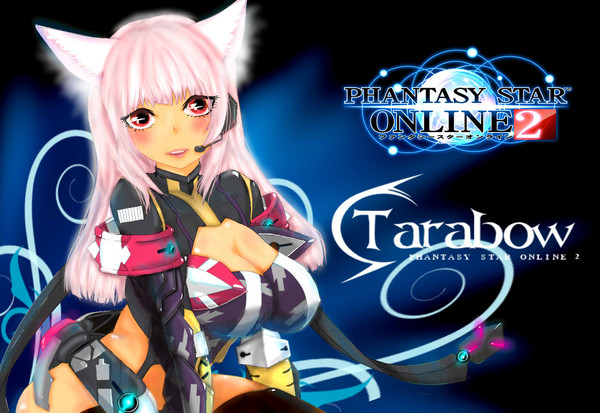 ＰＳＯ２　自キャラ　描いてみた