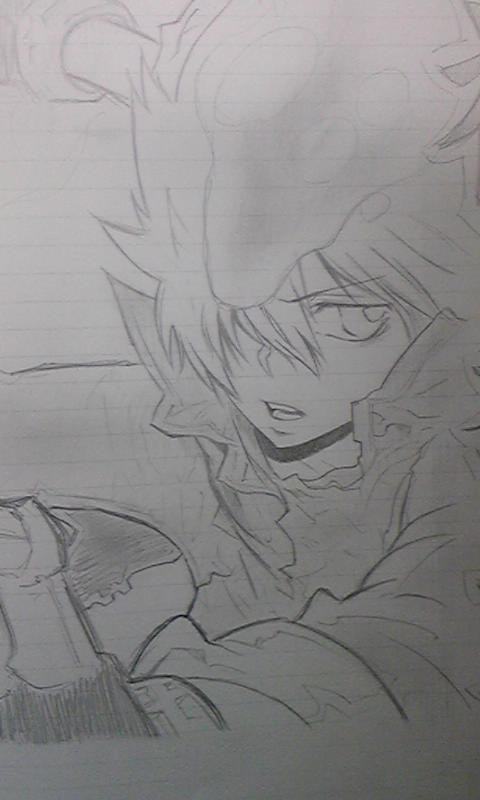 リボーン落書き