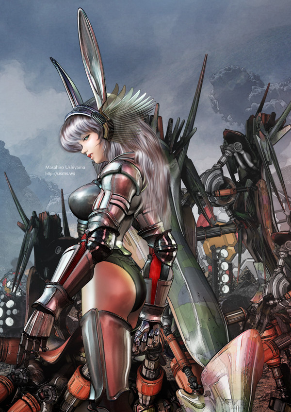 アーマードうさ耳 [WarriorGirl]
