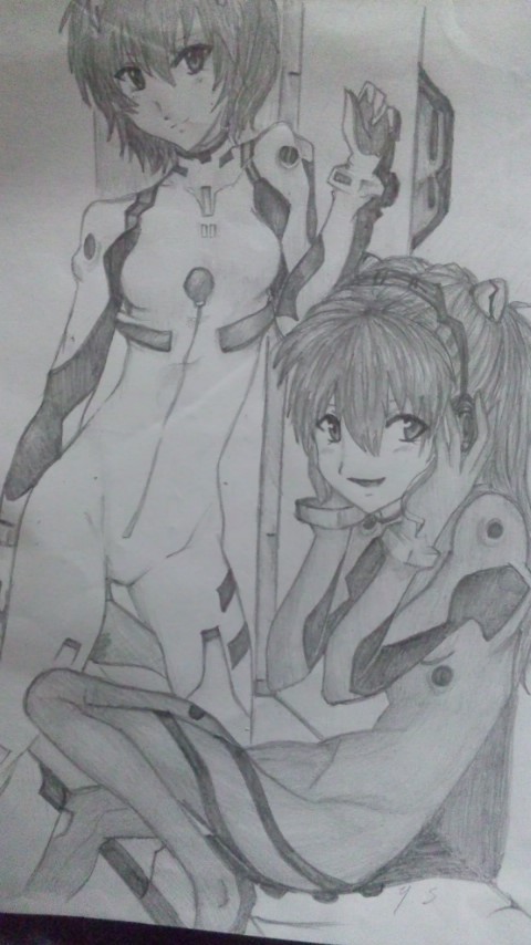 レイとアスカ