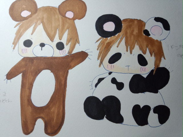 クマのぜ君＆パンダのぜ君