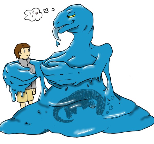 Komodo Dragon Slime -Colored-