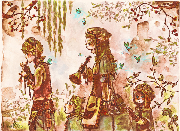 エルフ姉弟と異民族
