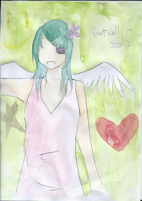 My first watercolor piece!