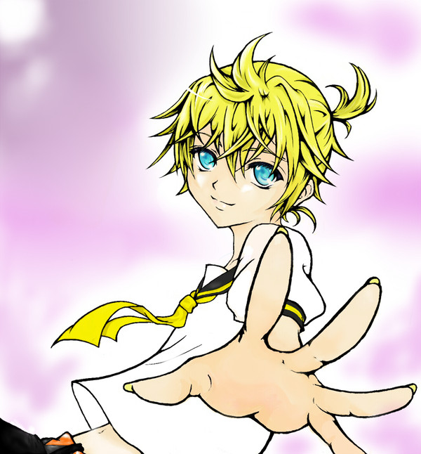 【初投稿】初めてペンタブで描いてみた。【鏡音レン】
