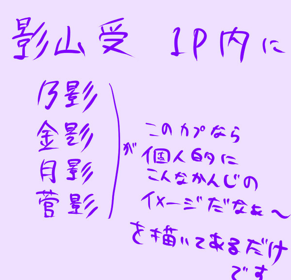 （腐注）ハイキュー影山総受け考察
