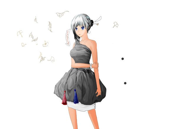韓服少女