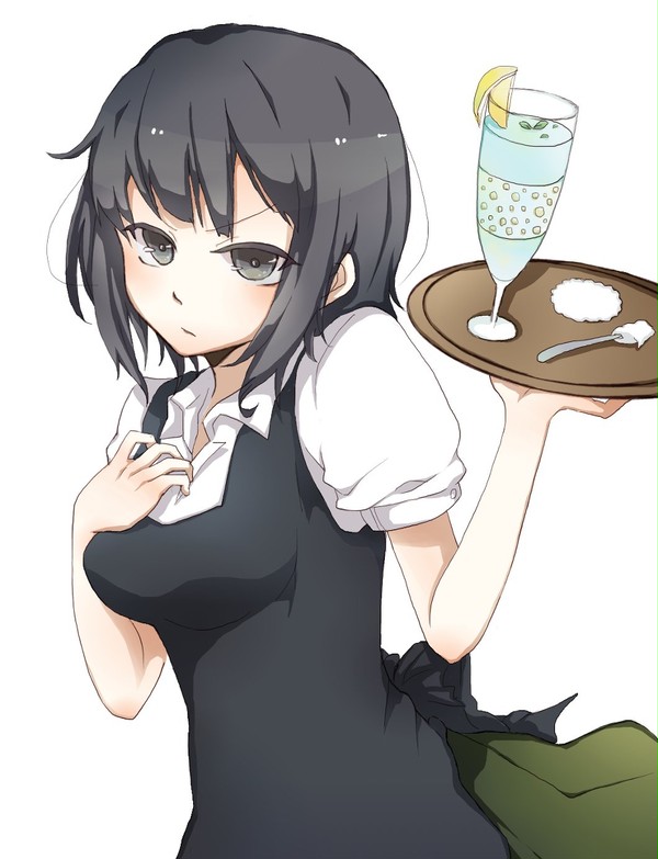 ウェイトレス姿