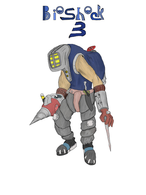 新しいビックダディ描いてみた