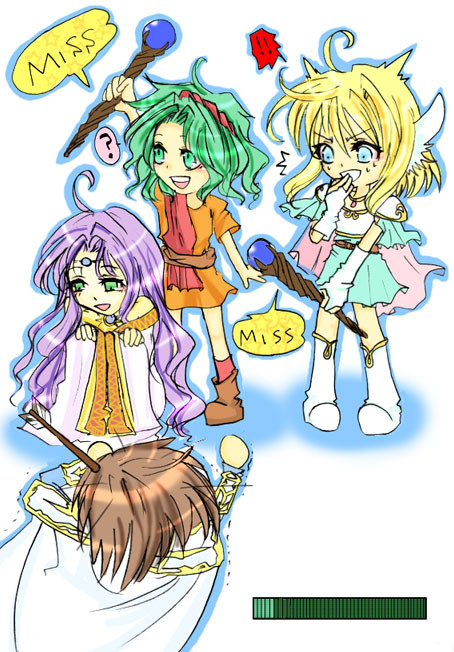 回復すらミスる。