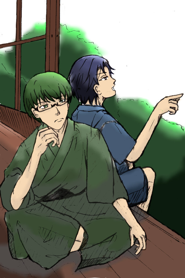 夏の縁側