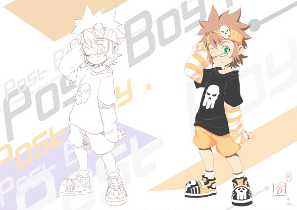 My Character Design "Post Boy"