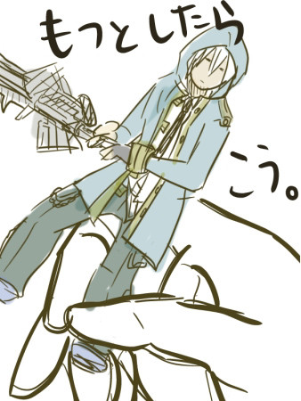 ゴッドイーター落書き