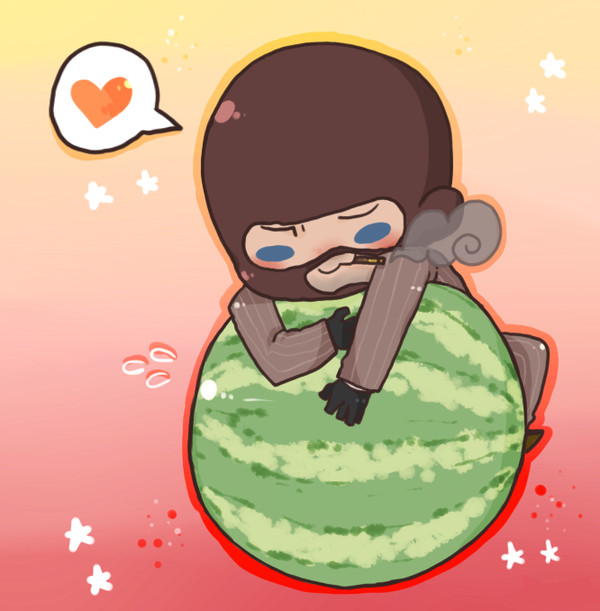 Keep calm and love melons
